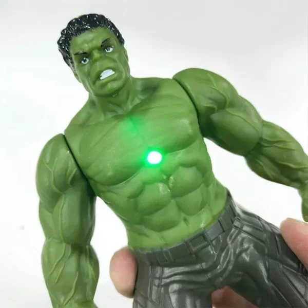 17cm Animated Superhero Action Figure – Luminous, Articulated, Collectible