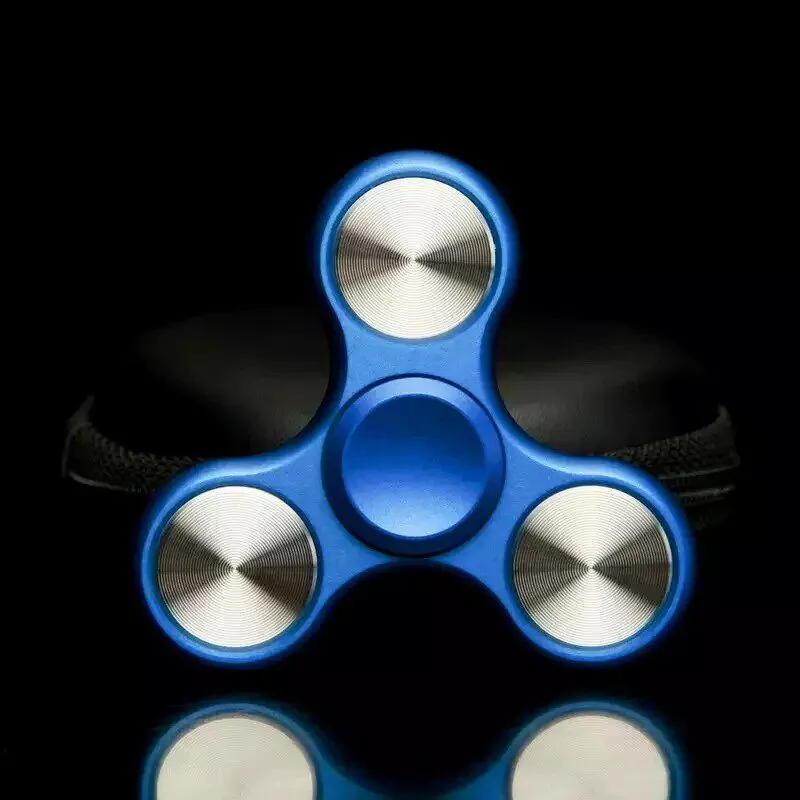 Heptagonal Aluminum Alloy Hand Spinner – Long Spin EDC Fidget Toy for Stress Relief