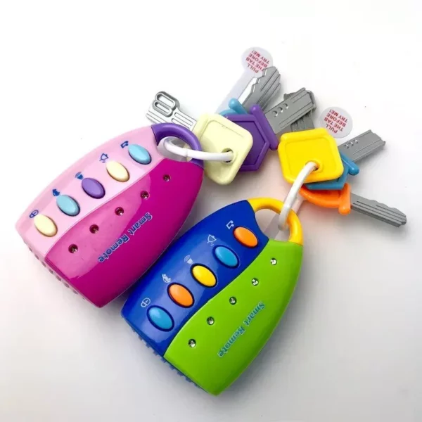 Interactive Musical Car Key Toy for Babies - Fun and Educational Pretend Play - Image 3