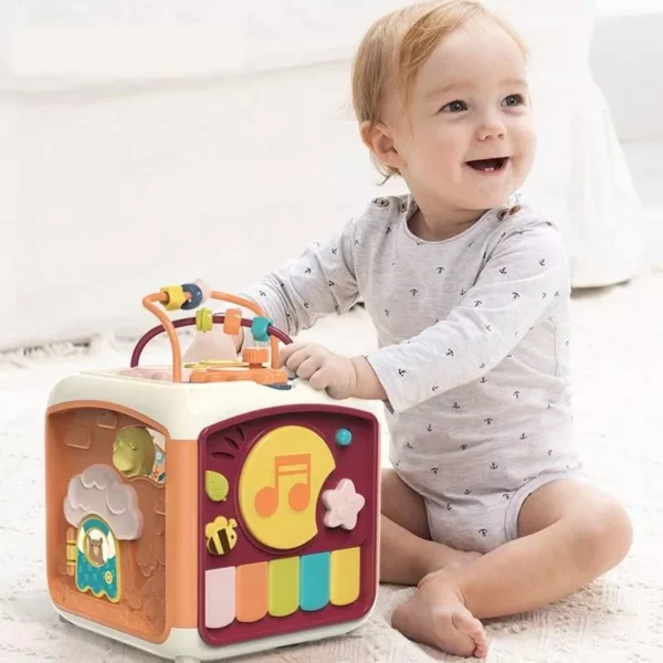 7-in-1 Baby Activity Cube - Image 2