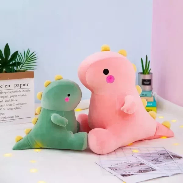 Adorable Dinosaur Plush Toy – Soft Cartoon Stuffed Animal, Perfect for Cuddling and Home Decor