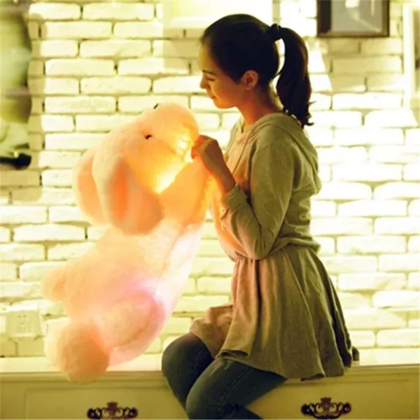 Charming LED Dog Plush Night Light: Perfect Gift for All Ages