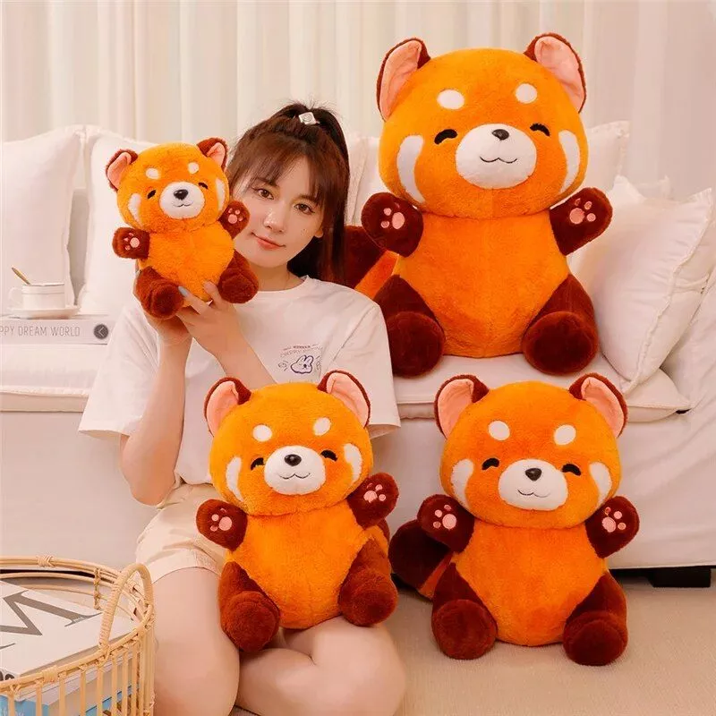 Red Panda Plushie Pillow – Fluffy, Soft, and Huggable Stuffed Animal Toy for All Ages