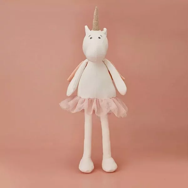 40cm Stuffed Unicorn Hippo Plush Toy with Tutu Dress