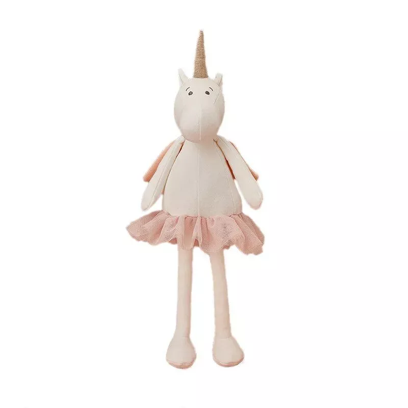 40cm Stuffed Unicorn Hippo Plush Toy with Tutu Dress