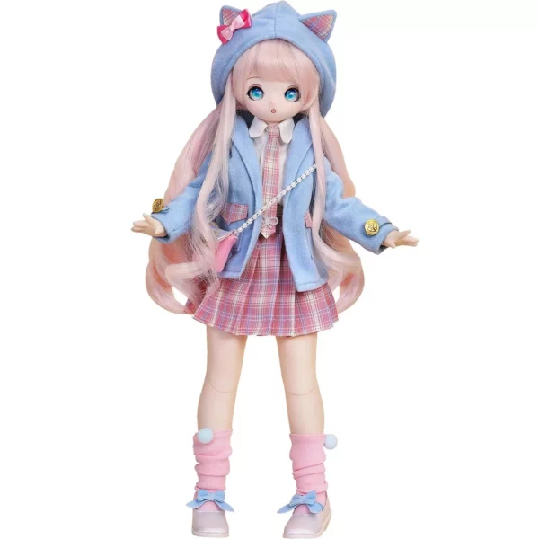 1/4 Scale Dream Fairy Casual Anime Doll – Interactive Fashion Doll with Mechanical Joints, Clothing & Accessories, 40cm