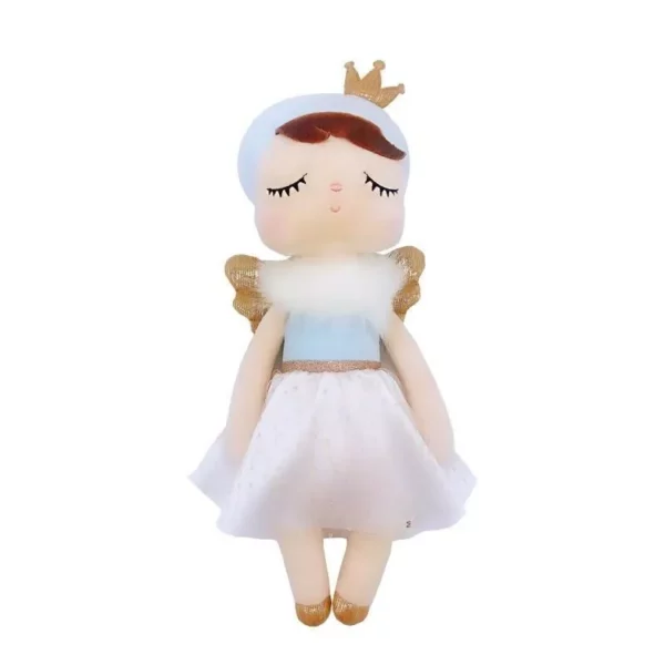 Angel Ballet Deer & Fruit Girl Soft Plush Toy – Ideal for Baby Soothing, Birthday & Xmas Gifts