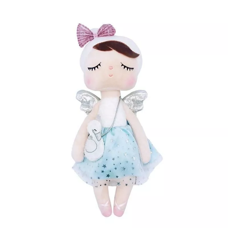Angel Ballet Deer & Fruit Girl Soft Plush Toy – Ideal for Baby Soothing, Birthday & Xmas Gifts