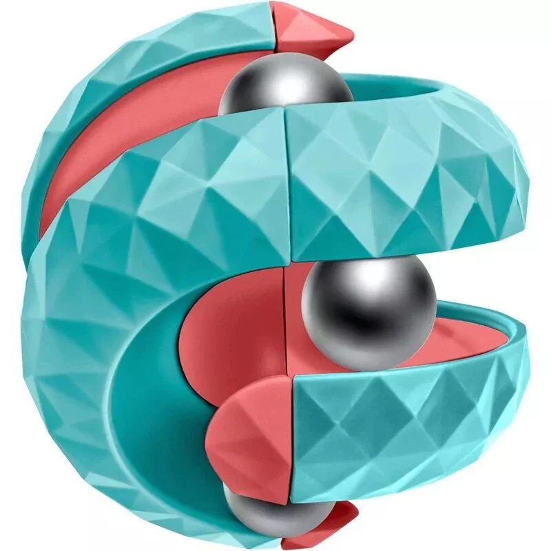 Diamond Pattern Ball Track Gyro Magic Gyroscope