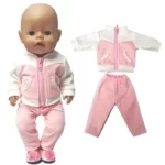 Chic Doll Jacket and Pants Set for 17"-18" Dolls - Cozy Winter Outfit