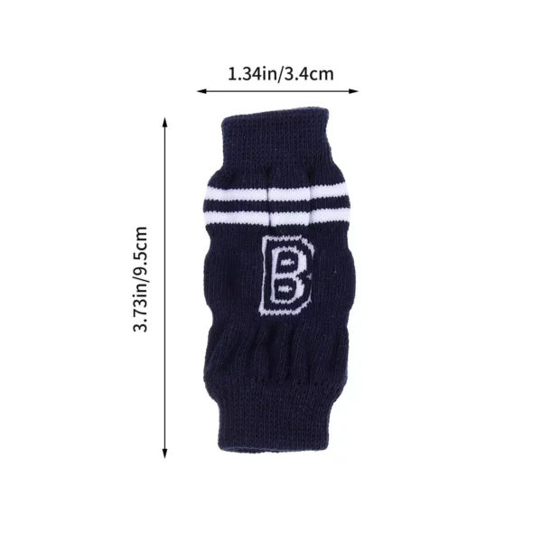 Adorable Cotton Cartoon Dog Leg Warmers - Image 4