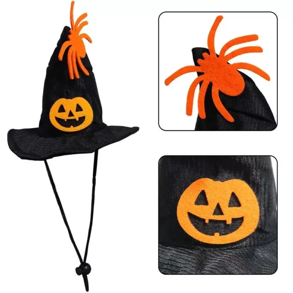 Pumpkin Halloween Pet Hat