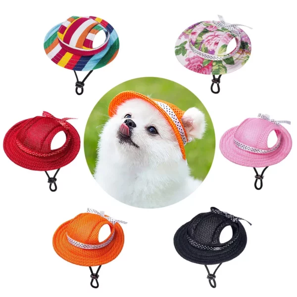 Pets Dog Hat with Ear Holes