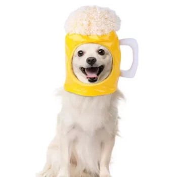 Dog Beer Mug Birthday Hat