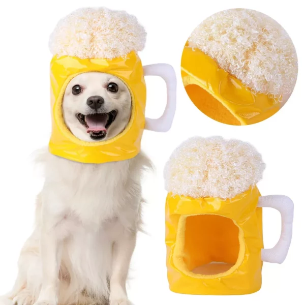 Dog Beer Mug Birthday Hat