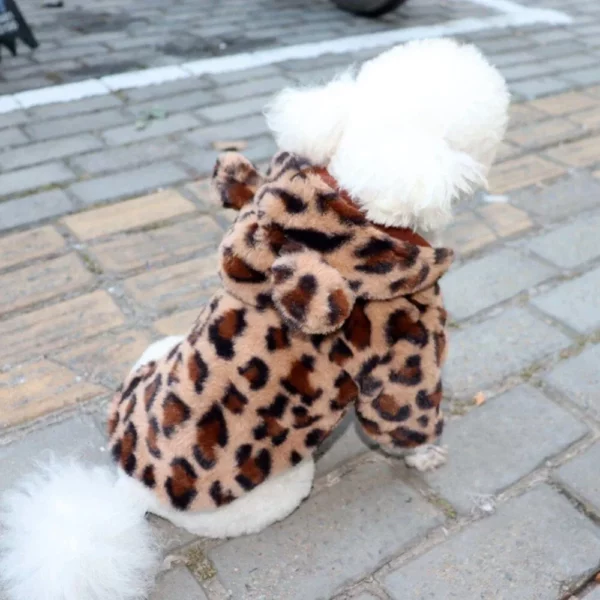 Winter Velvet Dog Hoodie: Warm & Stylish Apparel