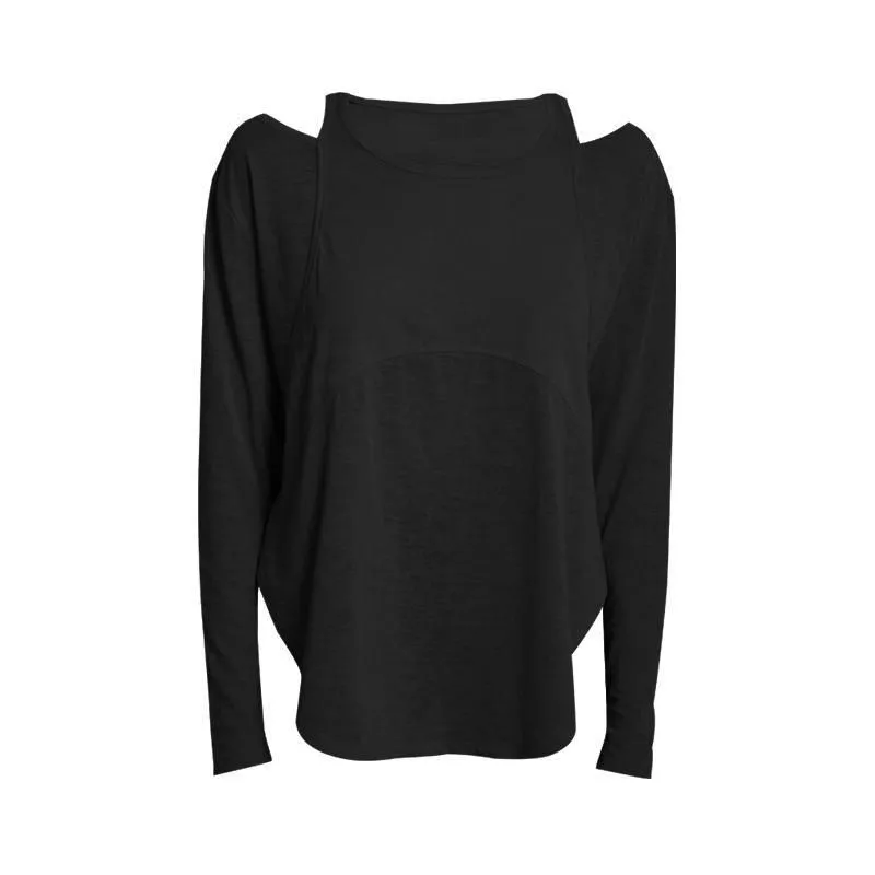 Women’s Breathable Long Sleeve Yoga & Sports Crop Top