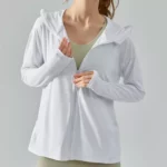 Versatile Long Sleeve Hooded Sport Top for Women