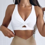 Cross-Back Athletic Bra