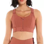 Versatile Zip-Front Sports Bra