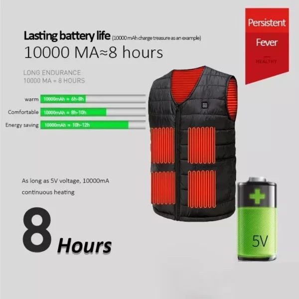 Advanced Heated Vest for Men & Women - Image 4