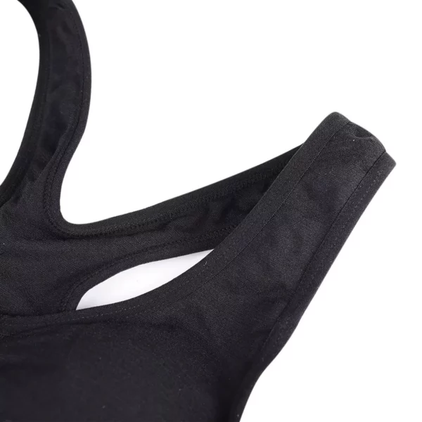 Zip-Front Breathable Sports Bra for Active Women