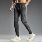 Men's Performance Elastic Running Pants: Sweat-Wicking, Versatile Joggers