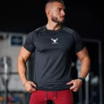 Men's Fitness & Casual T-Shirt: Short Sleeve, High Quality