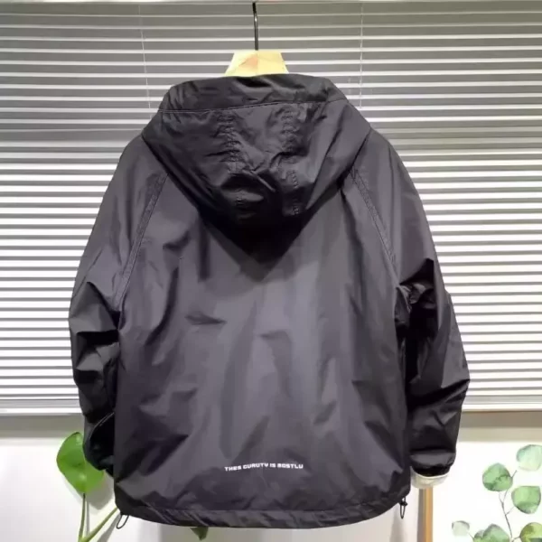 Windproof Waterproof Outdoor Hiking Jacket for Men - Image 4