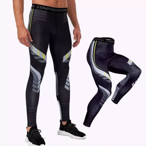 Men’s Quick-Dry Compression Sports Leggings