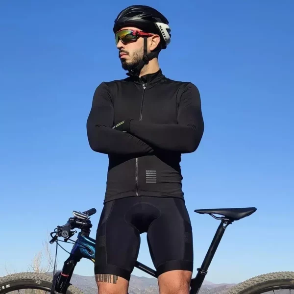 Winter Thermal Fleece Cycling Jersey