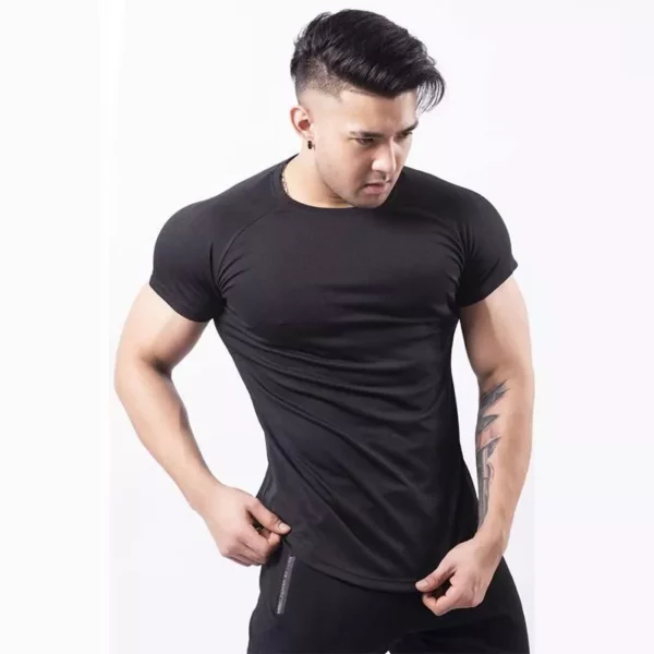 Men’s Breathable Cotton Sports T-Shirt