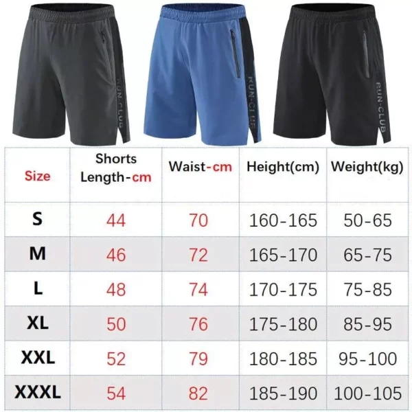 Men’s Quick Dry Sports Shorts