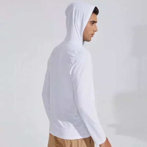 Quick-Dry Long Sleeve Compression Hoodie
