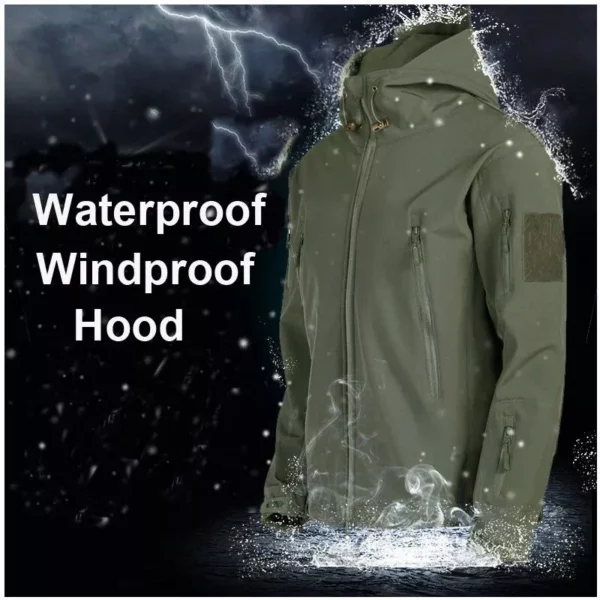 Thermal Tactical Outdoor Jacket Set: Windproof, Waterproof & Quick-Dry - Image 5