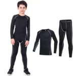 Children's Quick-Dry Thermal Sportswear - Breathable, High-Elasticity, for Basketball & Football