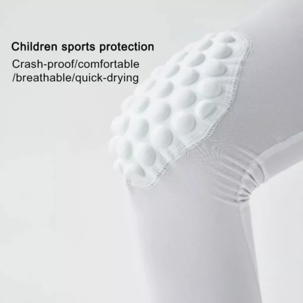Kids’ 3/4 Sports Protective Leggings: Quick-Dry, Anti-Collision for Football, Basketball & More