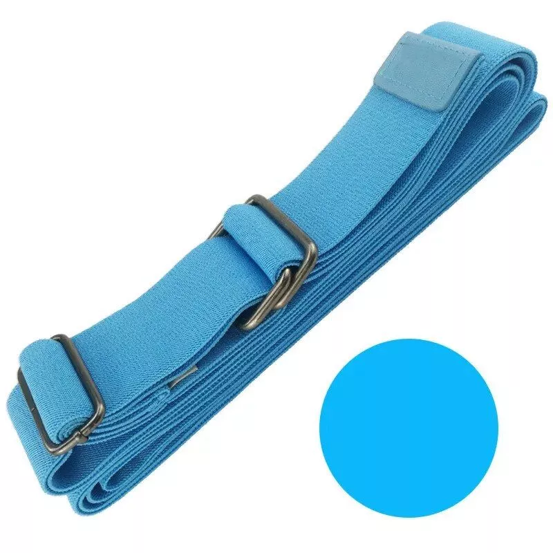 2M Adjustable Meditation and Yoga Training Strap – Elastic Cross-Legged Sitting Support Belt
