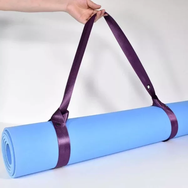 Adjustable Yoga Mat Sling Strap – Durable Nylon, Multi-Color, Versatile Fitness Accessory