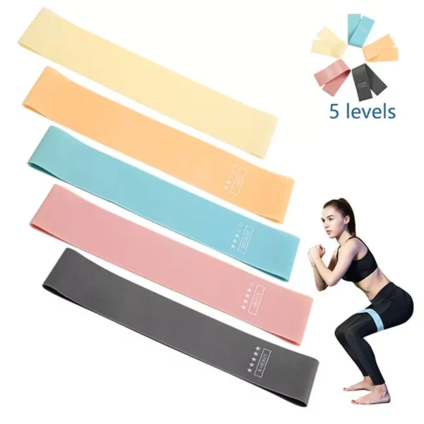 Versatile Resistance Bands for Comprehensive Fitness – Elastic Workout Bands for All Levels