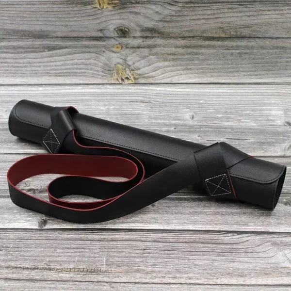 Portable Elastic Leather Yoga Mat Strap – Simplify Your Workout Routine