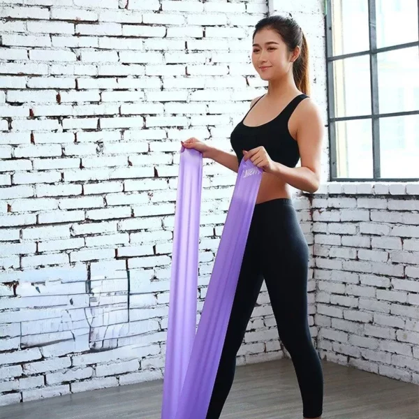 Versatile Stretch Resistance Bands for Home Gym, Yoga, and Fitness – Durable, Eco-Friendly Elastic Set