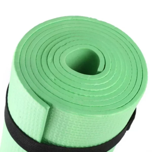 Eco-Friendly EVA Yoga Mat – Anti-Skid, Durable, 4mm Thick with Carrying Sling