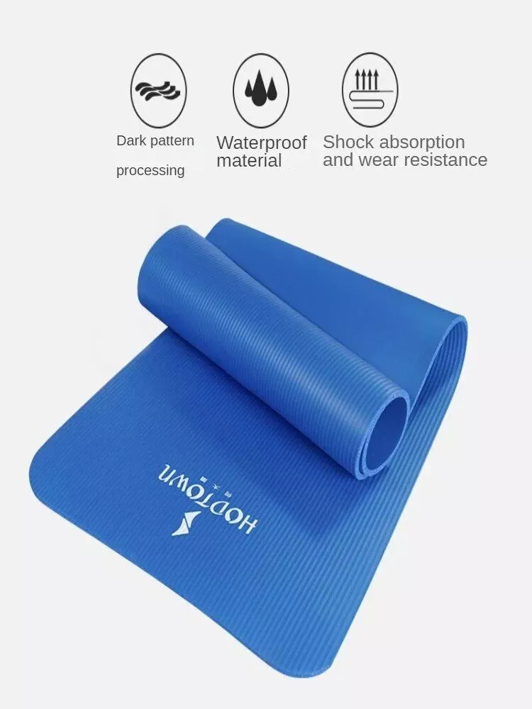 Multi-Purpose Thick Yoga & Picnic Mat: Comfort & Versatility Outdoors
