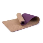 Eco-Friendly Cork & TPE Non-Slip Yoga Mat - Perfect for Pilates and Gymnastics, 6mm Thickness, 72"x24"