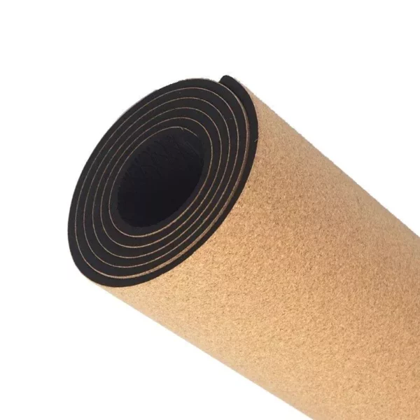 Eco-Friendly Cork & TPE Non-Slip Yoga Mat – Perfect for Pilates and Gymnastics, 6mm Thickness, 72″x24″