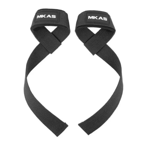Non-Slip Gel Grip Weight Lifting Wrist Straps for Fitness and Bodybuilding
