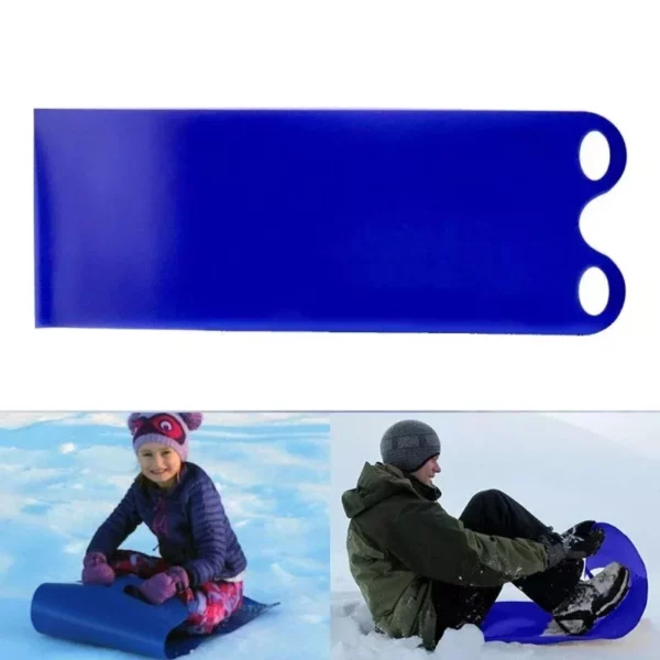 Ultra-Lightweight Snow Slider Mat - Flexible Flying Carpet Sled for All Ages - Image 6