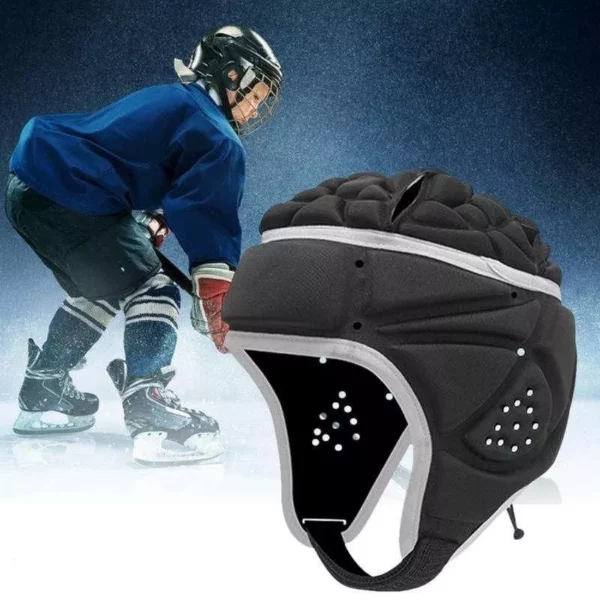 Kids Adjustable Rugby Soccer Goalkeeper Helmet for Outdoor Sports - Image 2