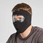 Windproof Winter Cycling Face Mask with Eye Protection and Breathable Fabric